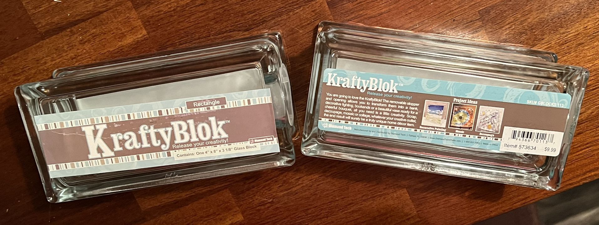 Krafty Blok Rectangle-2 Of Them