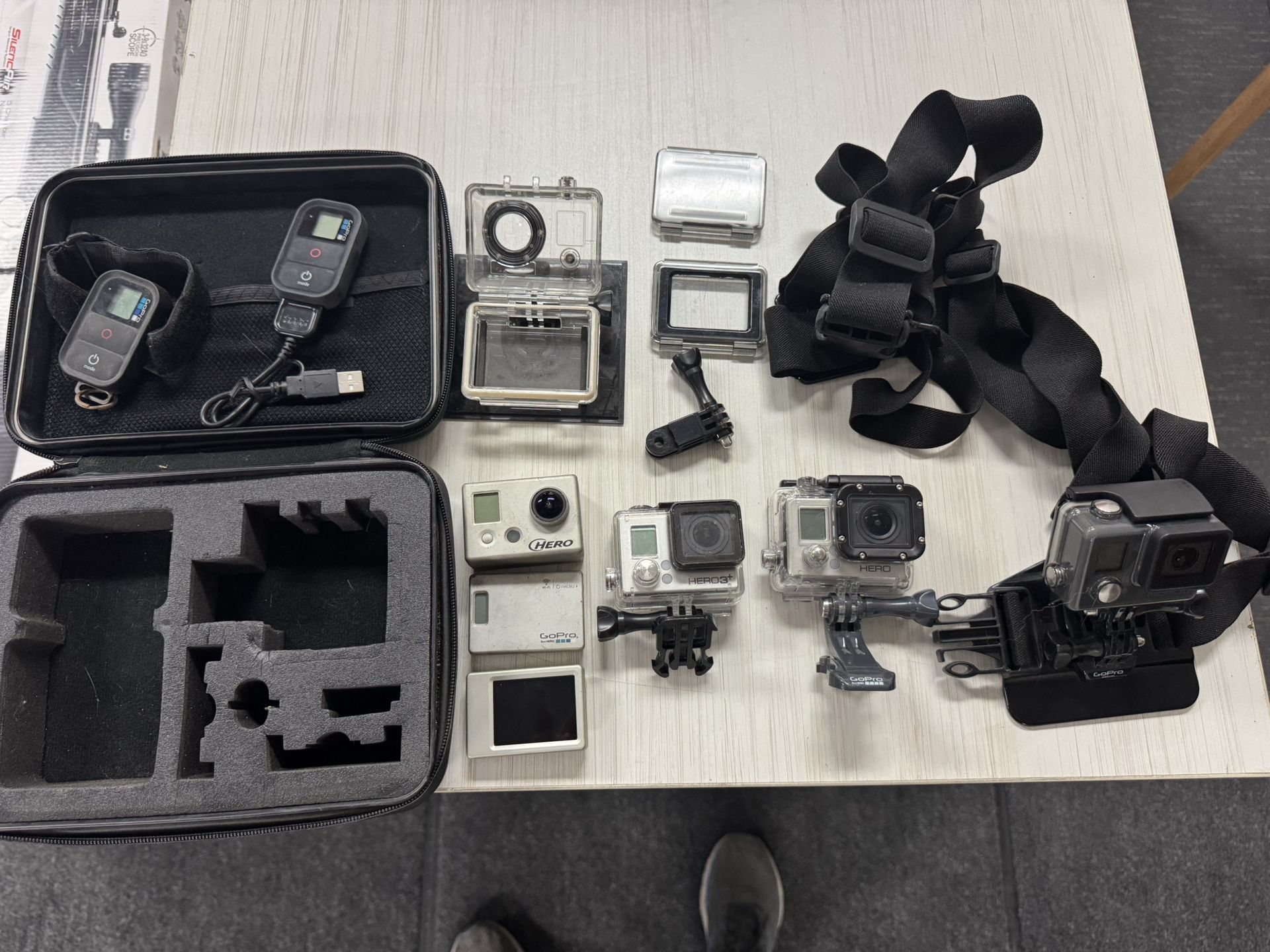 GoPro Hero Cameras - And Extras