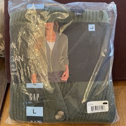 Woman’s Cardigan  Size L, Color Cornflower /blue