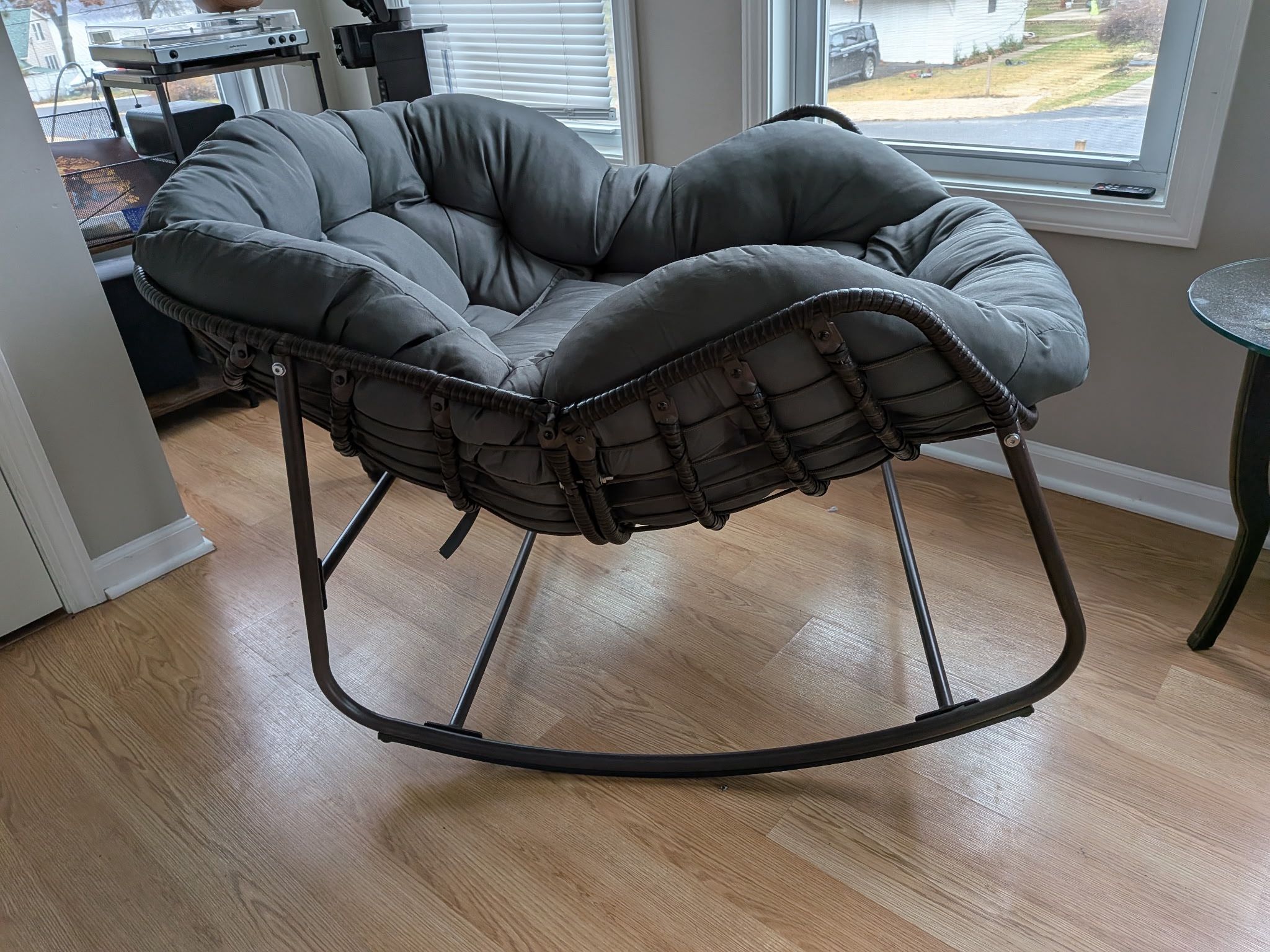 Rocking Papasan Chair Set Of 2