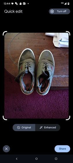 $5 for the size 8 Levi shoes