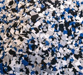DIY Garage Floor Epoxy Chips – Custom Colors & Blends