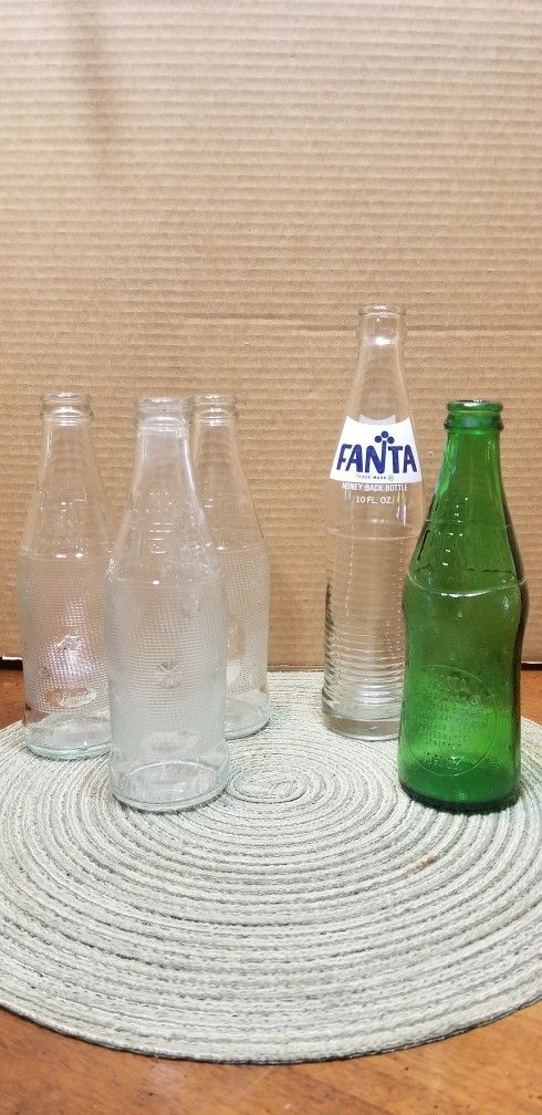 Vintage Soda Pop Bottles