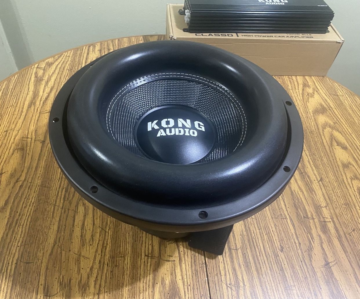 New 12” Kong Audio 3000w Max Power Car Audio Subwoofer $260 Each