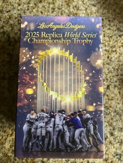 Dodgers World Series Replica Trophy