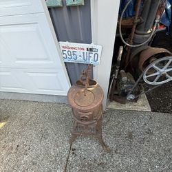 Pot Belly Stove. Antique