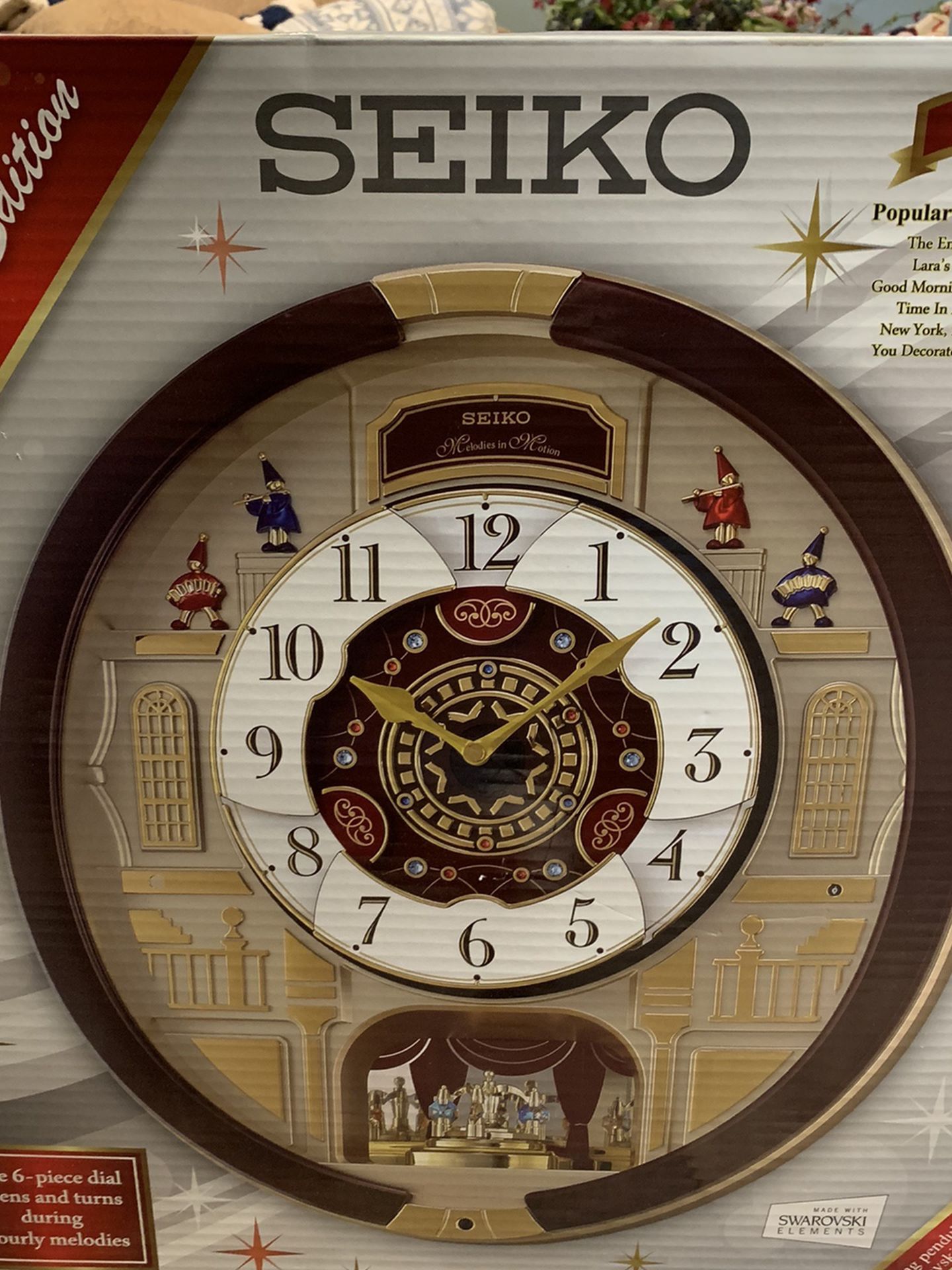 Seiko Holiday wall clock Never Used