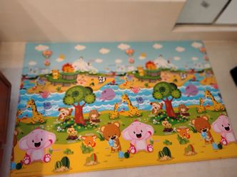 Reversible Baby Care Play Mat
