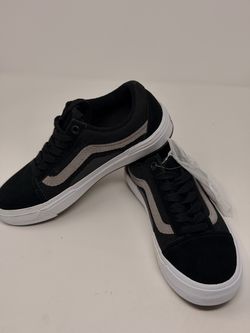 Vans BMX Style PopCush Wafflecup BMX Black White 721454 US Mens 4/ women’s 5.5