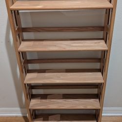 Wood Folding Shelf