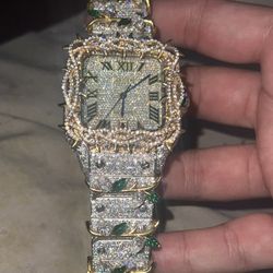 Iced Out Watch 