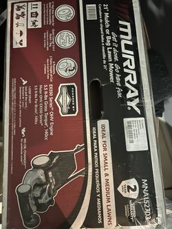 Murray 21” Lawnmower With Mulch Bag