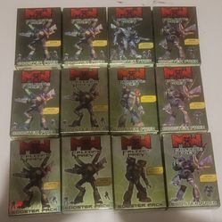 Mech Warrior Falcons Prey Booster Box Lot Of 12 New Sealed From 2004! WizKids