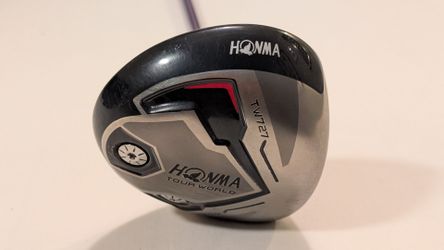 RH HONMA TOUR WORLD TW 727 DRIVER 9.5* VIZARD YZ65 S. FLEX GRAPHITE SHAFT W/ GOLF PRIDE GRIP Including a Driver Head Cover