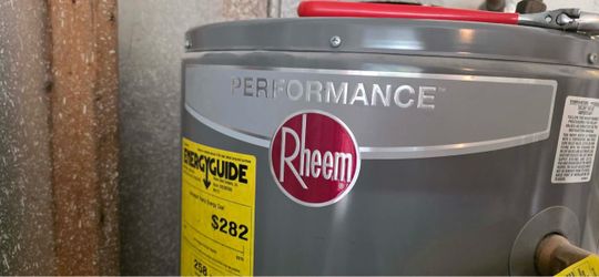 50 gallon Rheem gas water heater