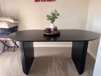 Black Dining Table