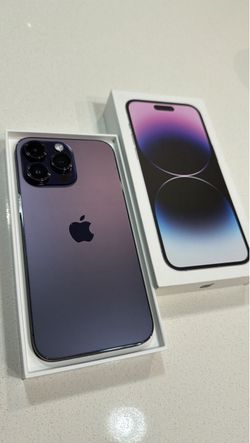iPhone 14 Pro Max 1TB Deep Purple – Excellent Condition