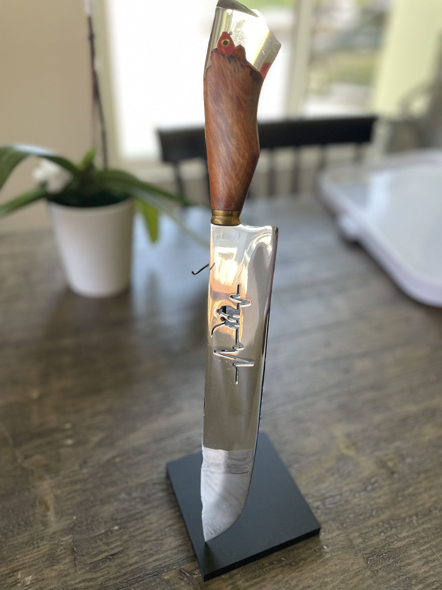 Custom stainless steel Knife Fishing Lure Handle