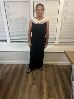 Black Velvet Formal Gown
