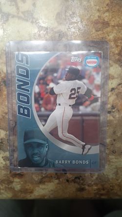 Barry Bonds Topps Nestlé Ice Cream Baseball Card