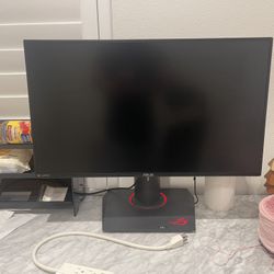 ASUS ROG Swift 27" 1440P Gaming Monitor (PG279Q) - QHD (2560 x 1440), IPS, 165Hz (Supports 144Hz), G-SYNC, Eye Care, DisplayPort, Adjustable Ergonomic