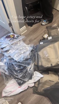 Essentials, Bape, and Spider Worldwide…