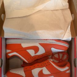 Orange Dunks 11.5