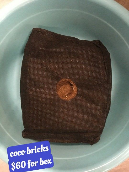 Coco Coir Brick,18.5*12.2*11.2 in.$3 Each