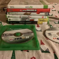 Mario Wii, Xbox 360 And Xbox 1 Games (Read Description)