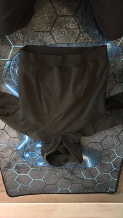 Essentials black hoodie size small mens