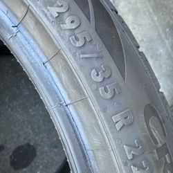295/35/22 Yokohama (2 Tires) Like New $250.00/ Both 