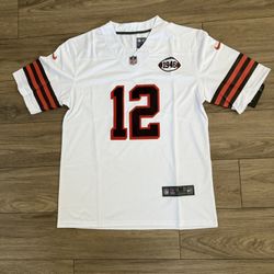 Men’s Cleveland Browns Shedeur Sanders White Stitched Jersey, S To 3Xl 