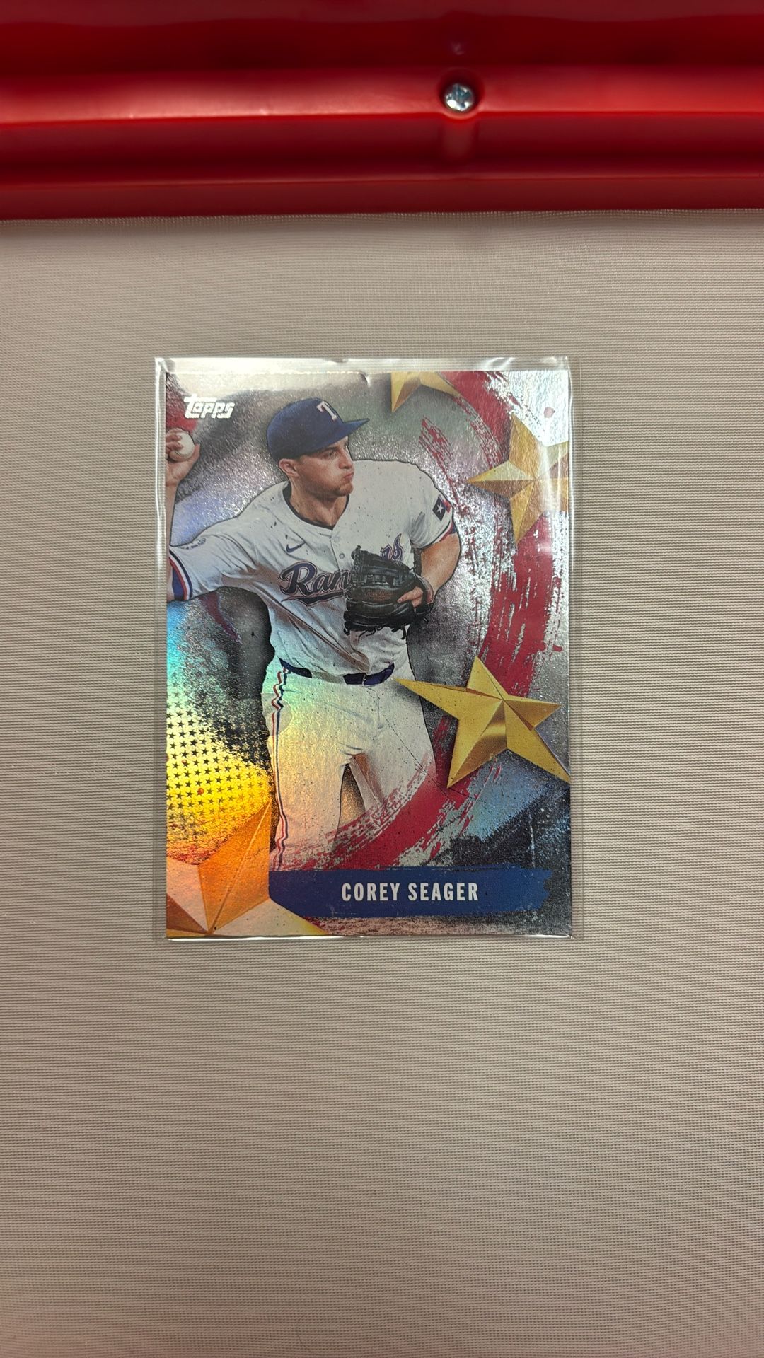 2025 Stars Of MLB Corey Seager /Rainbow Reflection