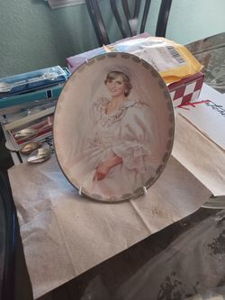 Para Coleccionista Bonito Plato De La Princesa Diana 