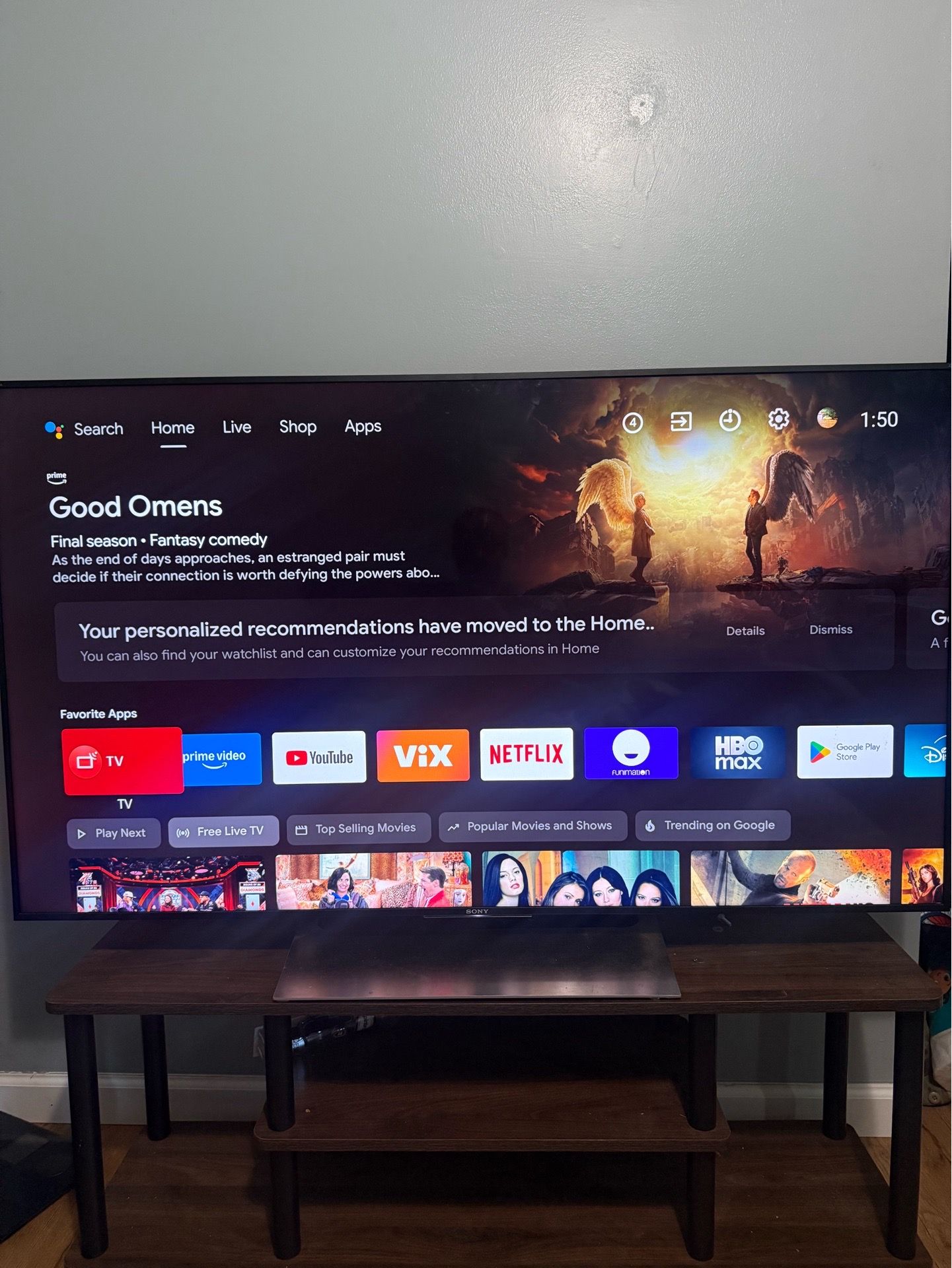 55’’ 4K UHD Sony Smart TV