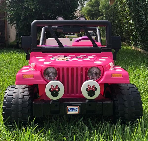 Power Wheels Minnie Mouse Jeep Wrangler for Sale in Davie, FL OfferUp
