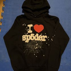 Sp5der Hoodie Size L