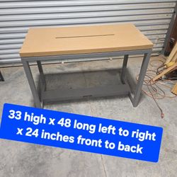 Metal Frame Desk