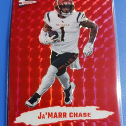 2022 Panini Zenith #PAC-15 Ja'Marr Chase (RED PRIZIM)