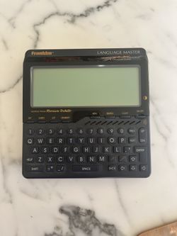 Franklin LM6000b Language Master Speaking Dictionary