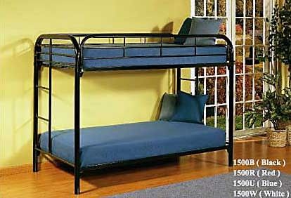 Black twin bunk bed ( new)