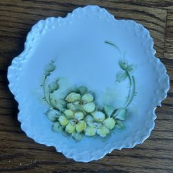 Antique Rosenthal RC Monbijou Bavaria Plate Scroll Rim