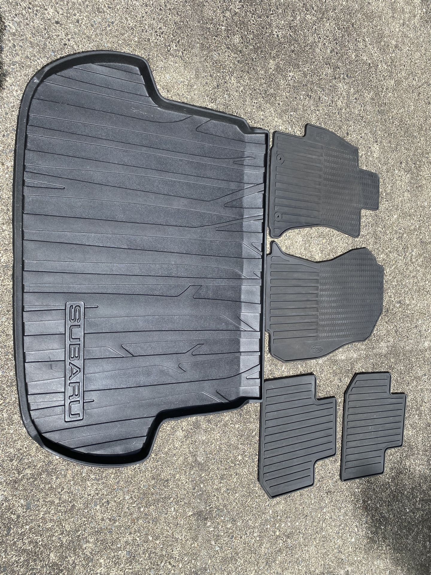 Subaru Forester OEM All Weather Floor Mats  & Cargo Mat