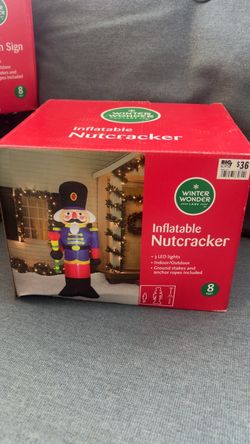Inflatable Nutcracker 8ft