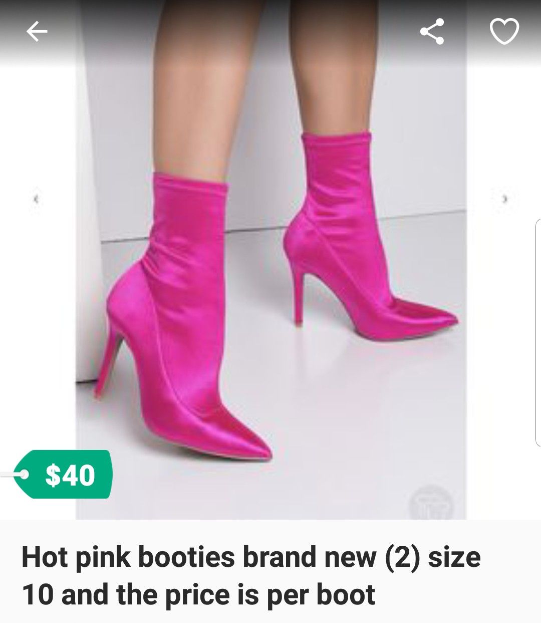 Hot pink boots for fall season!