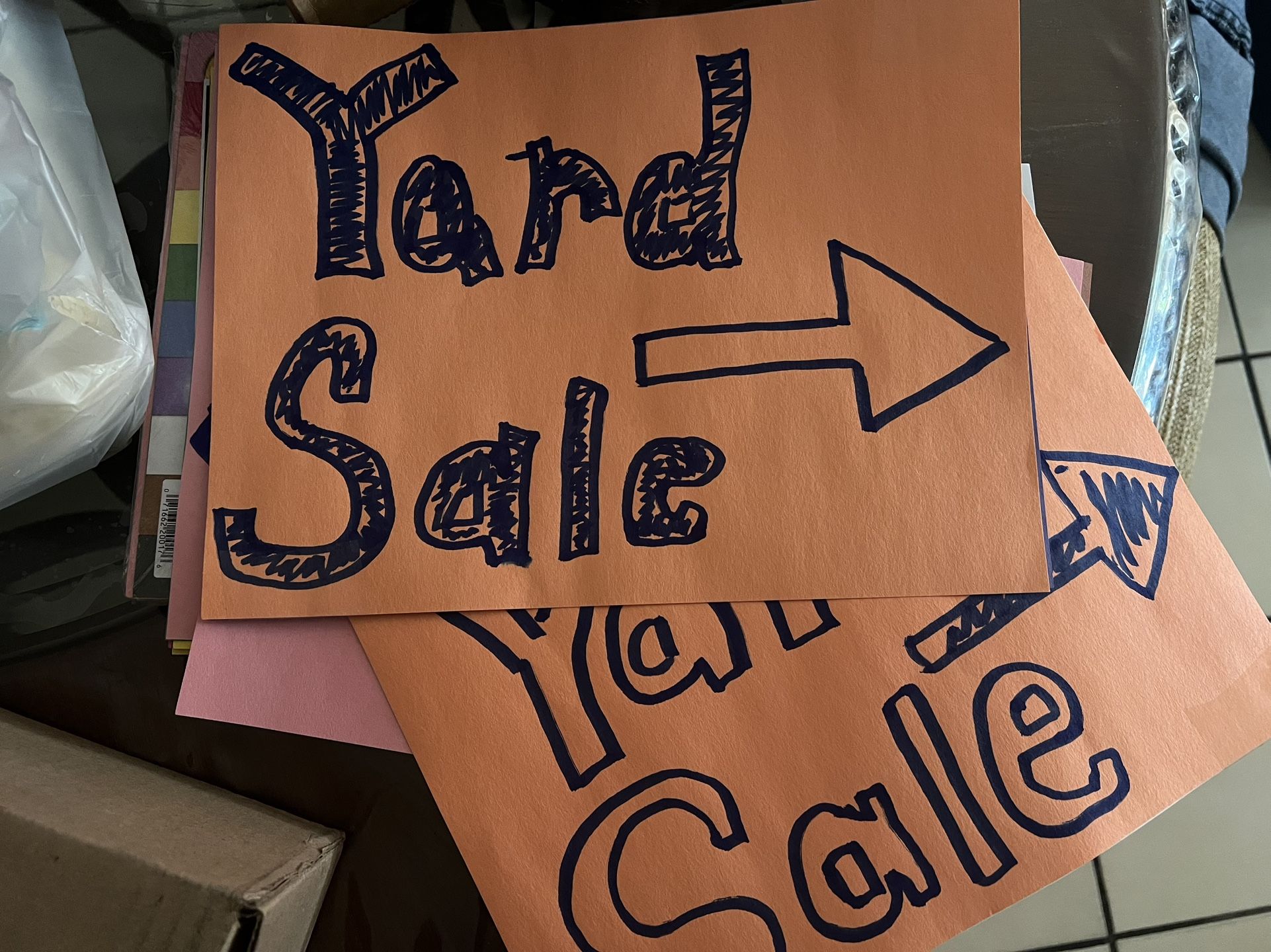 Yard Sale Clothes, Home Items And Miscellaneous