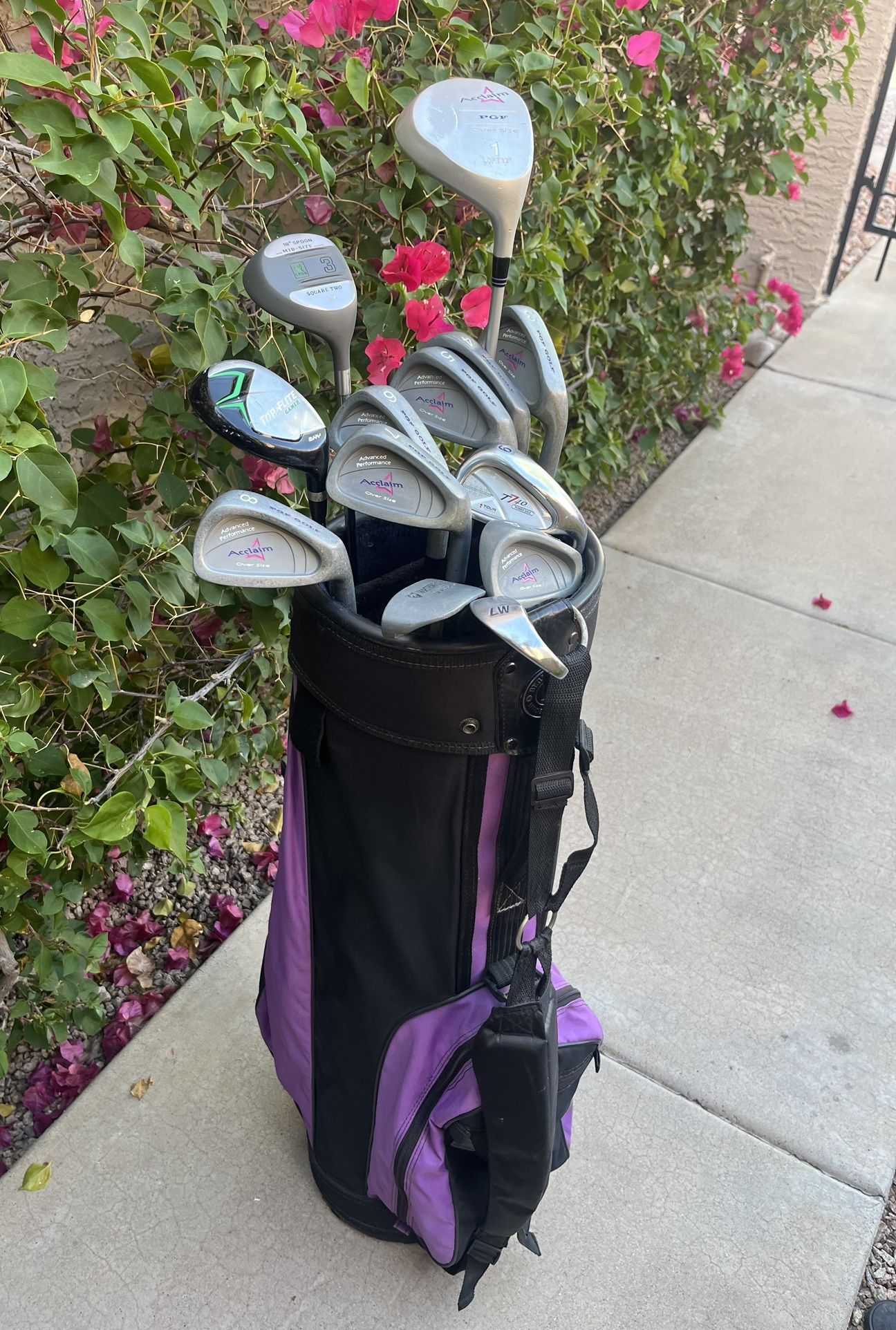Women’s Golf Club Set With A Golf Bag