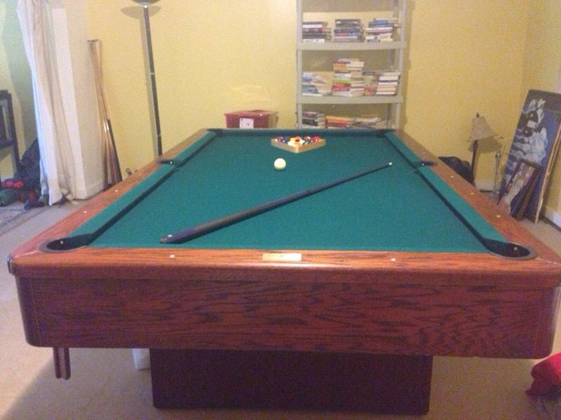 Southern billiards 8 ft pool table