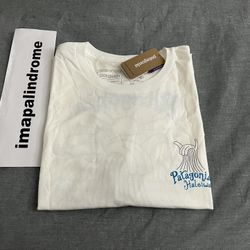 Patagonia “Haleiwa” Howzit Tee (white) - size L slim fit