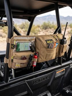 Roll Cage Pouch for Polaris, Can-Am, Jeep - Tactical Storage, MOLLE System
